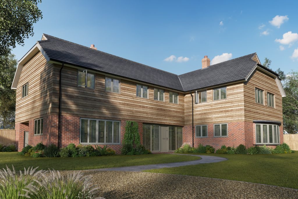 King and Drury Barn Conversion CGI