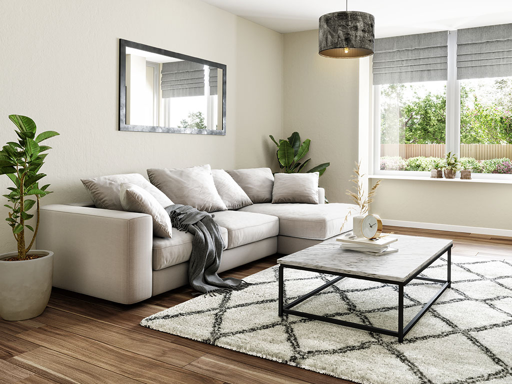 interior living room - 3D architectural visualisation