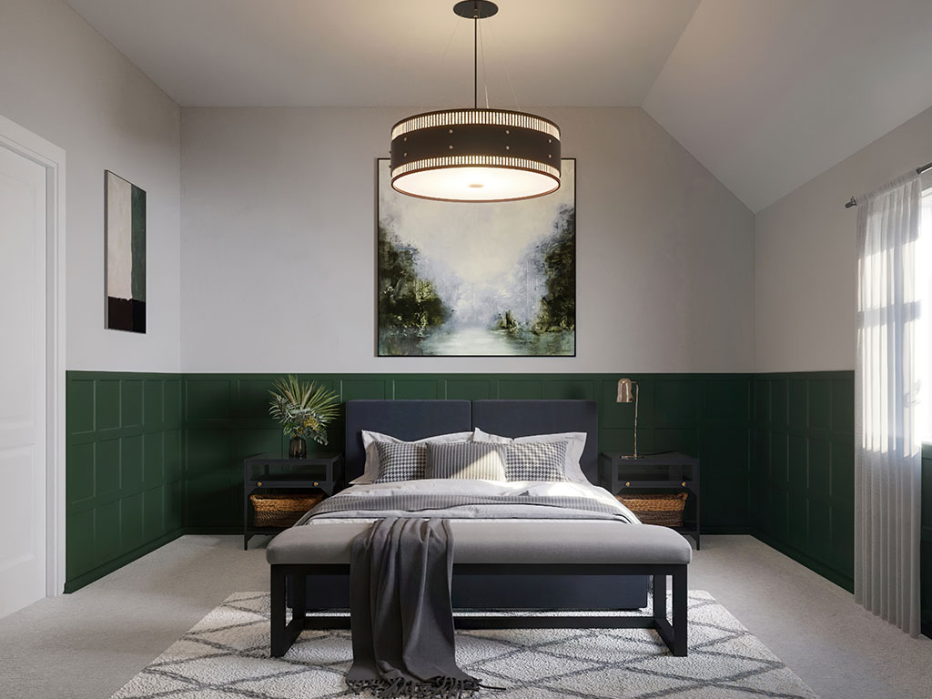 Bedroom - interior rendering