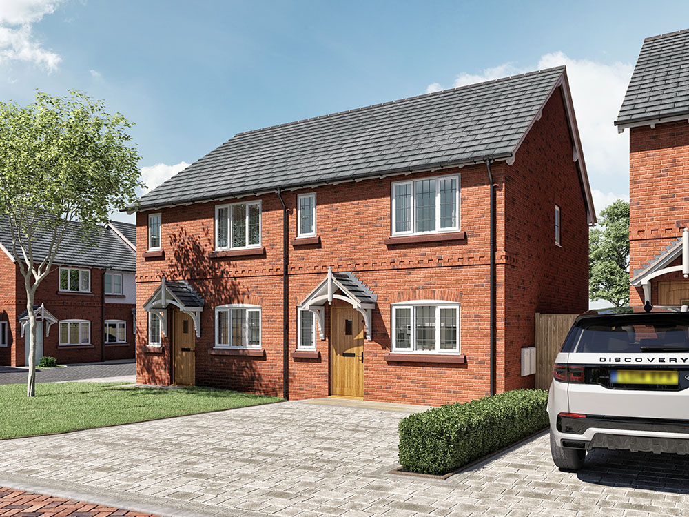 Single house CGI - 3D visualisation in Cheshire
