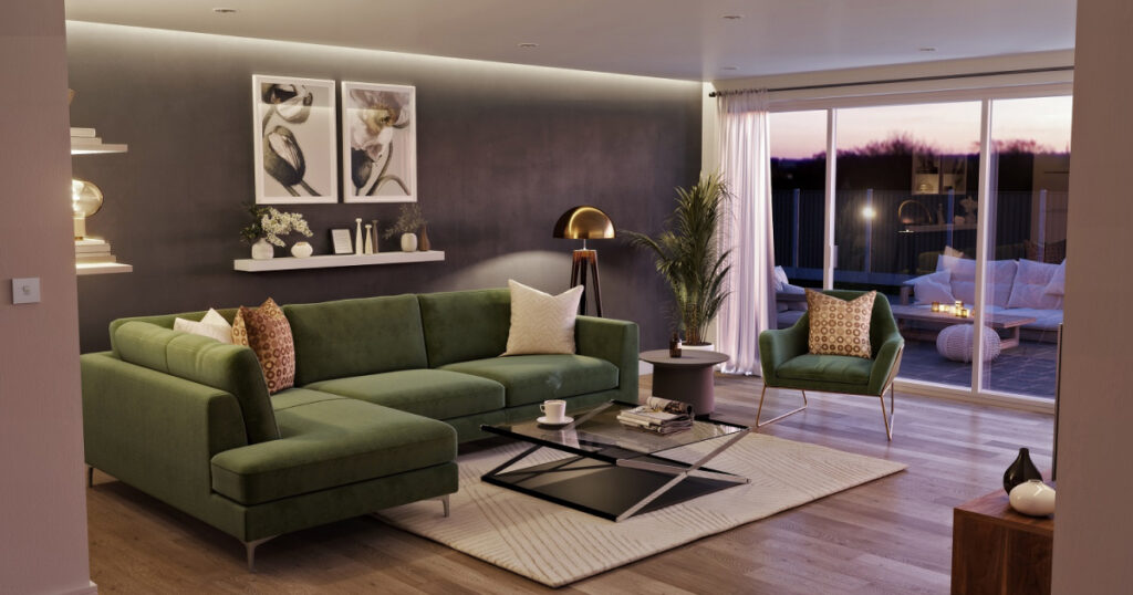 Living room CGI - What makes a great interior 3D render?