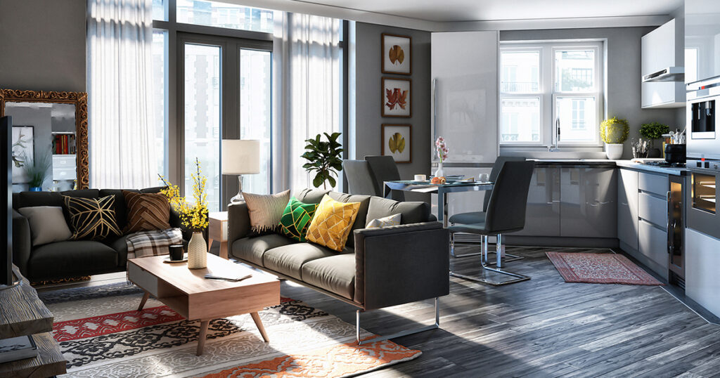 Living room CGI - What makes a great interior CGI?