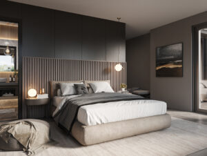 Dupl CGI bedroom modern contemporary CGI Property