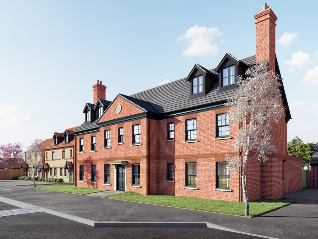 Peterborough Housing development CGI