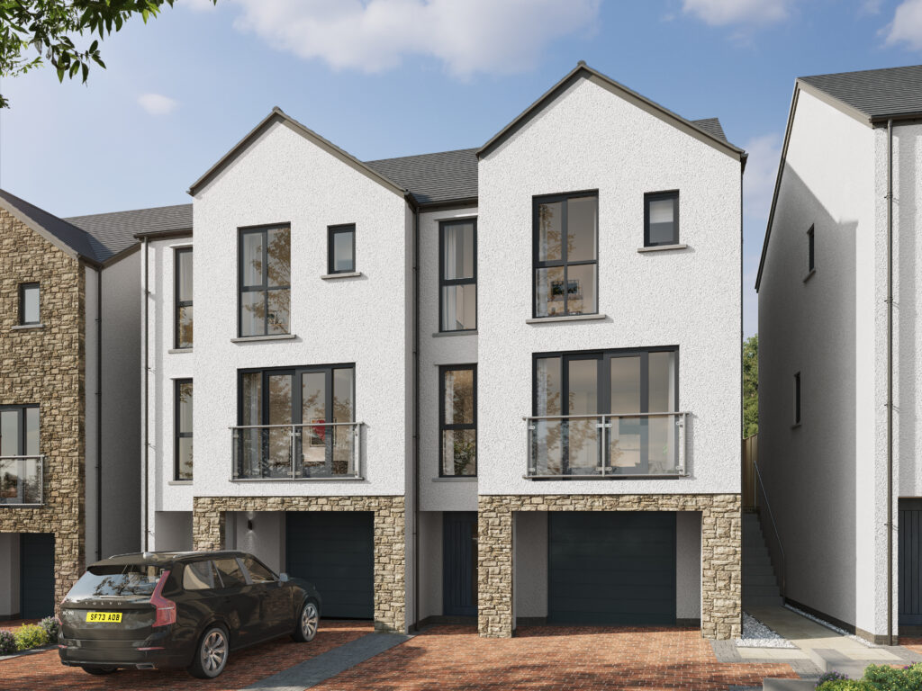 Lunesdale Rise Townhouse Apartment CGIs