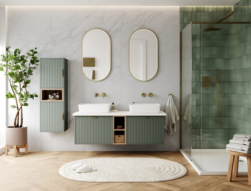 Bathroom furniture CGI