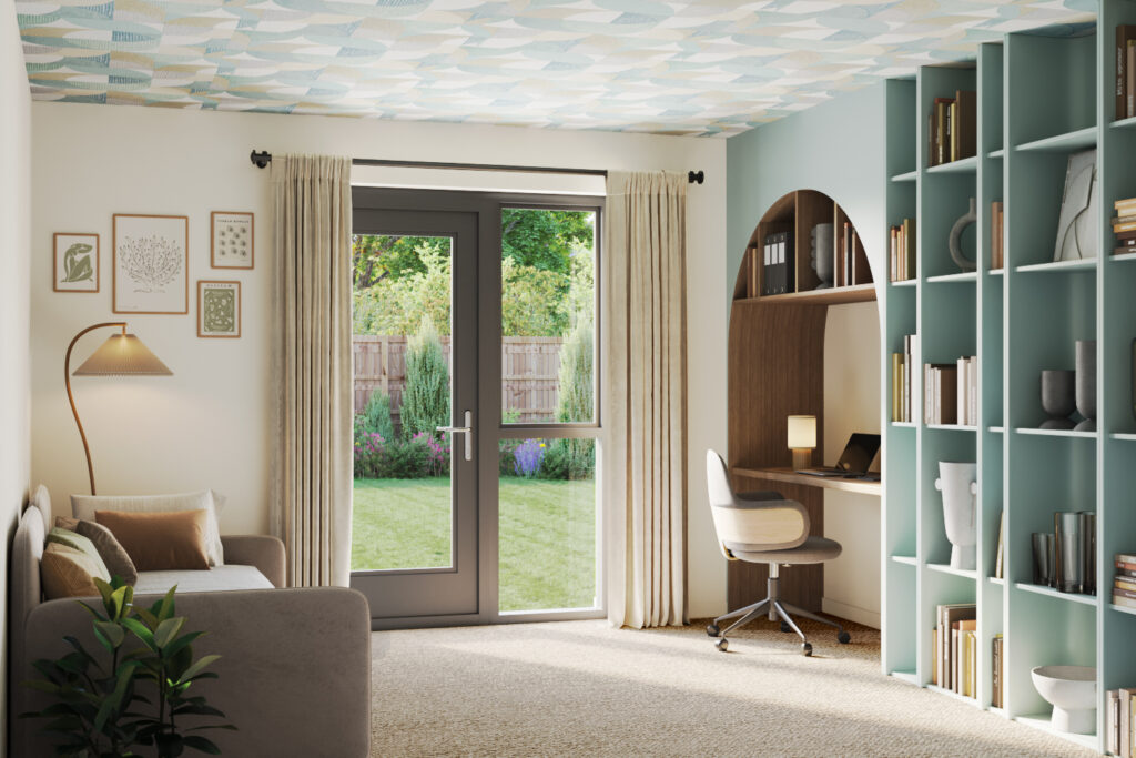 Home study / guest room CGI