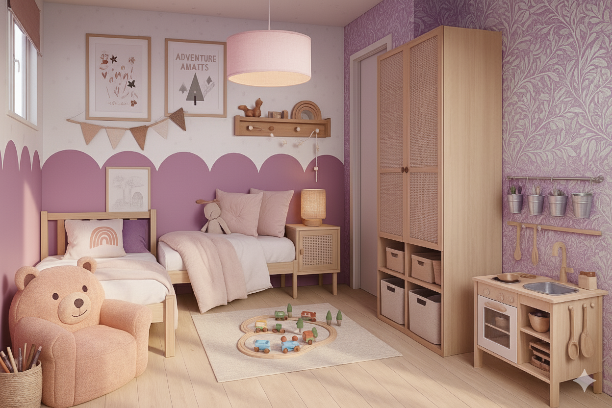 Interior styling preview option 3, AI-generated mock-up