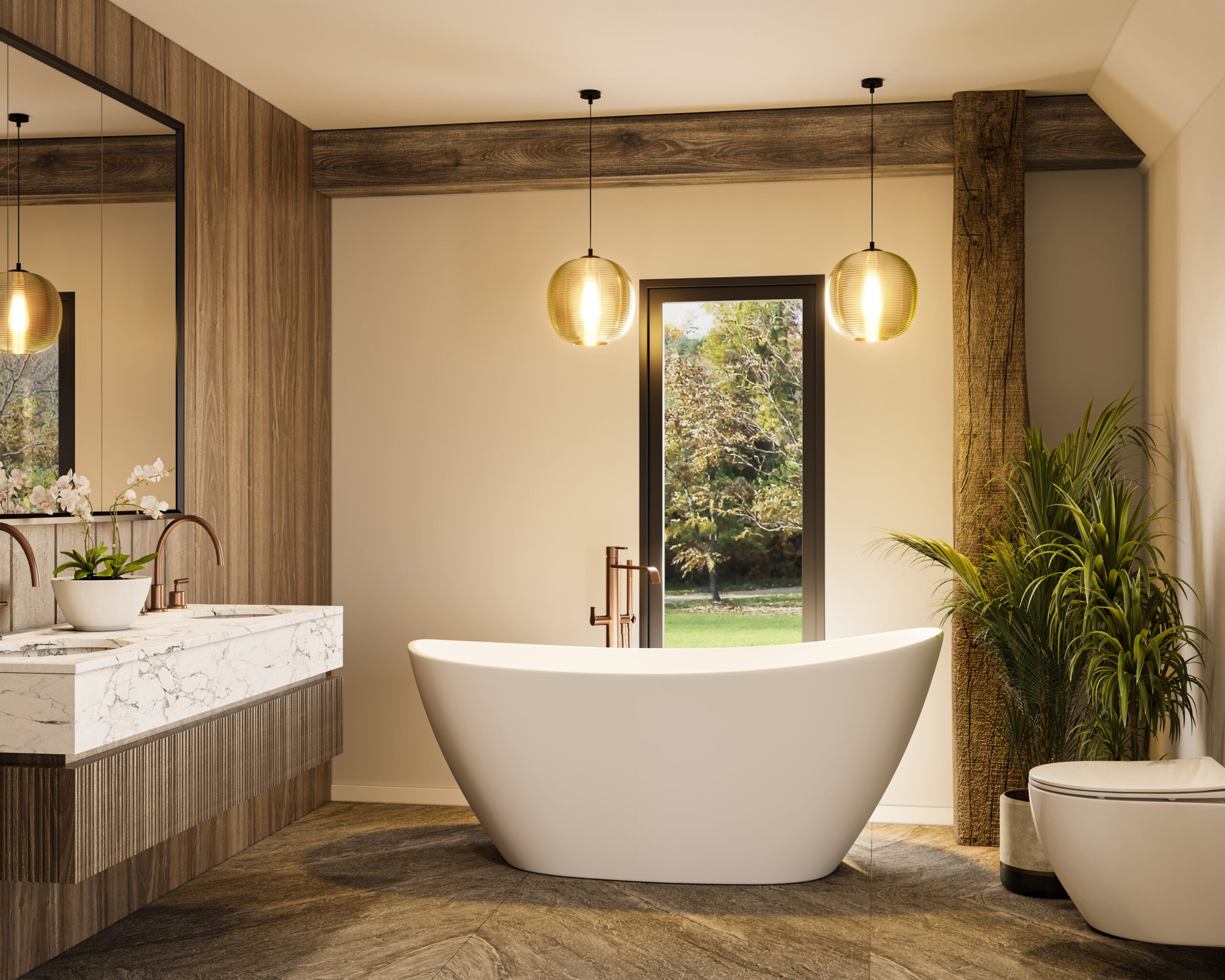 Japandi minimalist interior blending Japanese and Scandinavian style